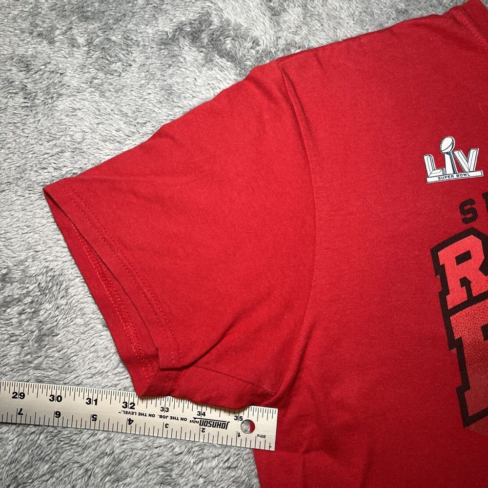 Tampa Bay Buccaneers Super Bowl LV Raise The Flags Short Sleeve Men's Large - Picture 5 of 14